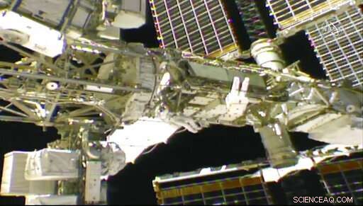 Astronauts Perform Critical Battery and Cable Repairs During Spacewalk