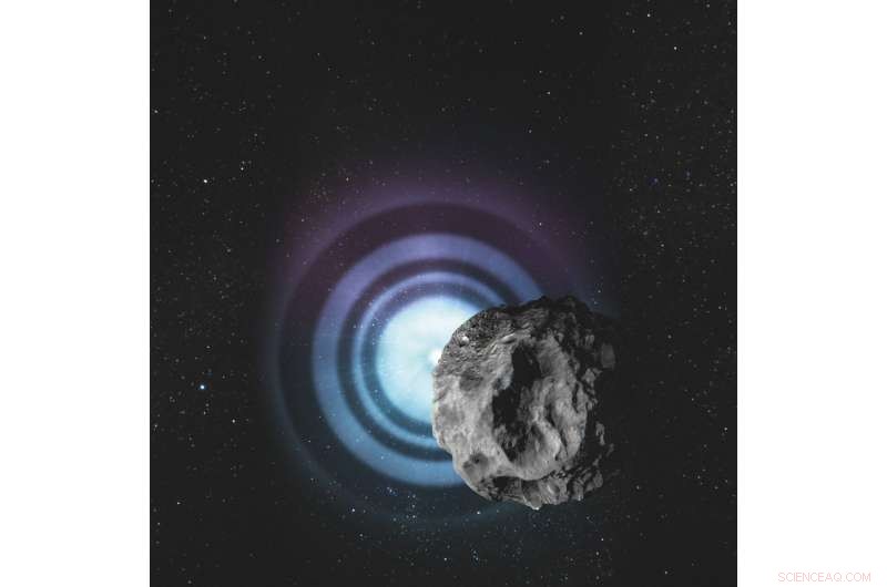 Asteroids as Natural Telescopes: Precise Measurements of Distant Stars