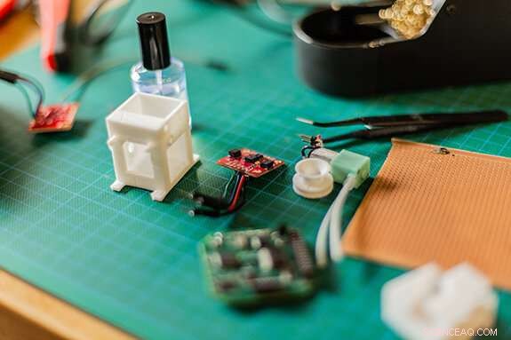 Microcavity Experiment Set for Launch to the ISS