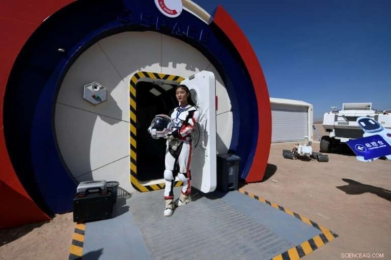 China Launches Mars Base Simulator for Teen Students in the Gobi Desert