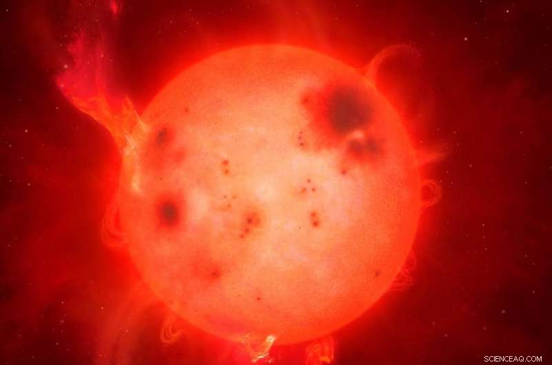 Astronomers Observe Unprecedented Superflare from Jupiter‑Sized Star – 10× More Powerful than Solar Flares