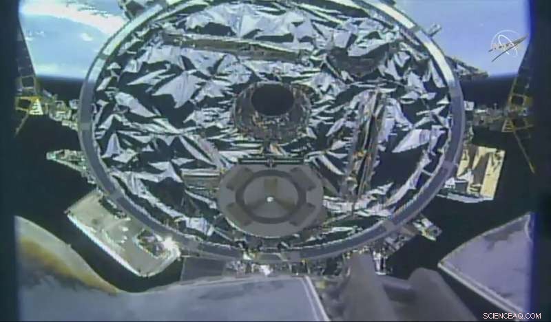 Private Cargo Vessel Delivers Easter Feast to the International Space Station