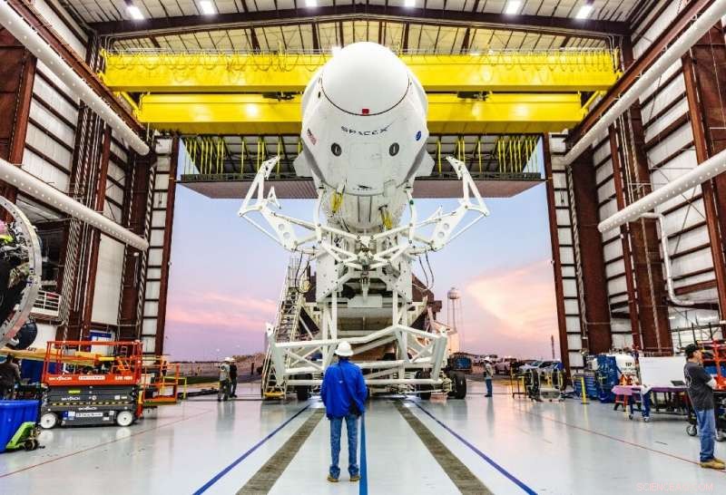 SpaceX and NASA Probe Crew Dragon Engine Test Anomaly