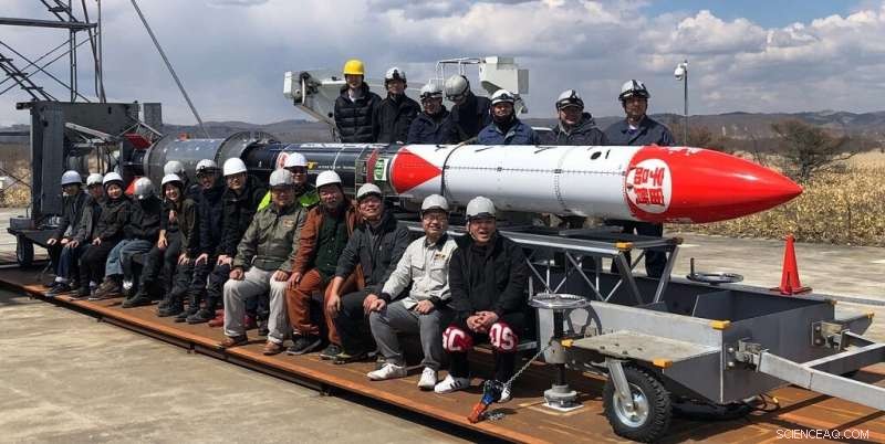 Japanese Startup Prepares Historic First Private Sounding Rocket Launch