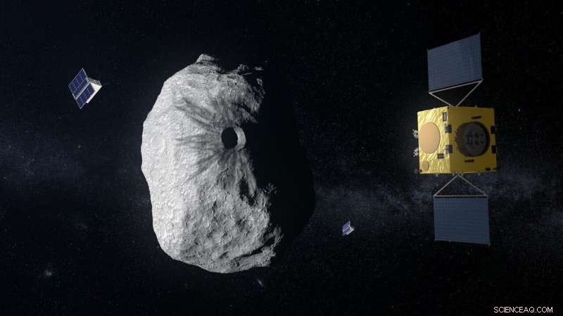 Juventas CubeSat to Conduct Historic First Subsurface Radar Survey of an Asteroid