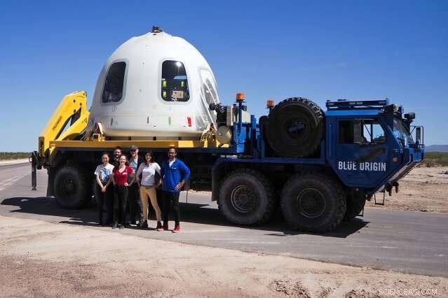 MIT Launches Six Suborbital Research Payloads on Blue Origin Flight