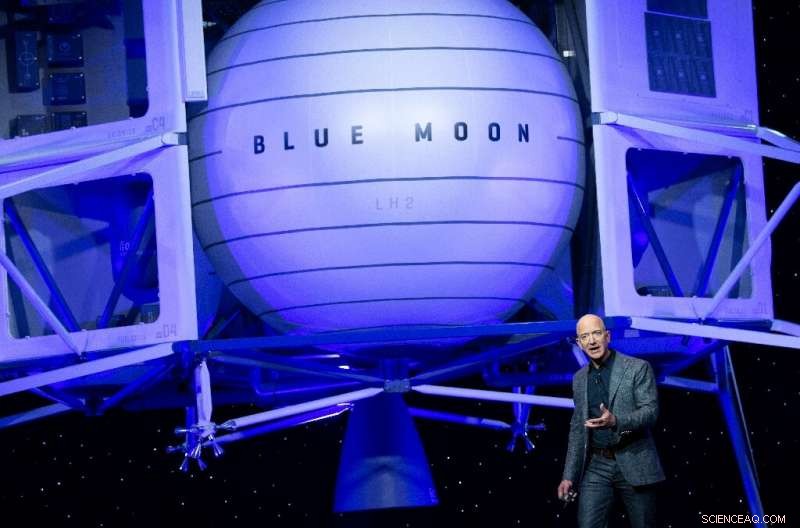 Jeff Bezos Unveils Blue Moon: A New Lunar Lander for Advanced Exploration