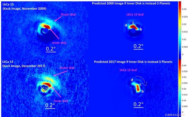 Maunakea Telescopes Unveil Hidden Structures of an Infant Solar System