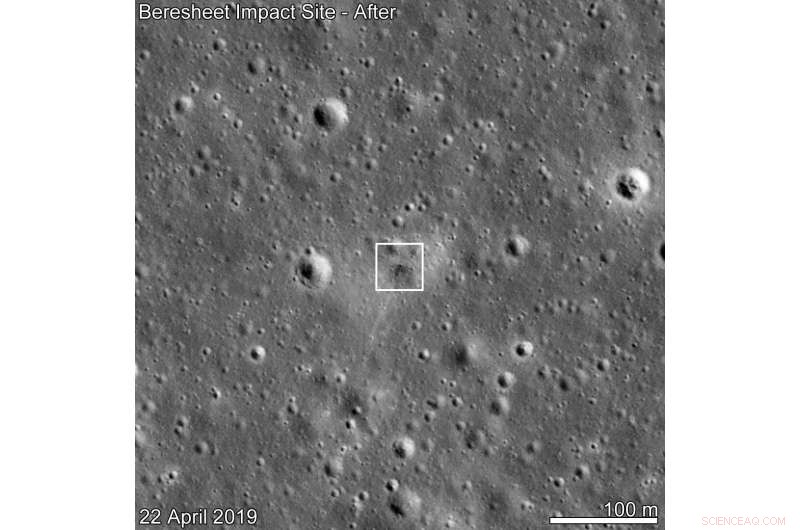 Beresheet Lunar Crash Site Captured by NASA Imaging, Revealing Israel s Moon Mission