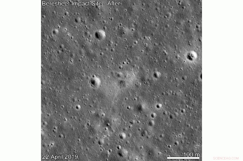 Beresheet Lunar Crash Site Captured by NASA Imaging, Revealing Israel s Moon Mission