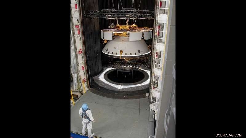 Inside NASA’s Completed Spacecraft That Will Carry the Mars 2020 Rover