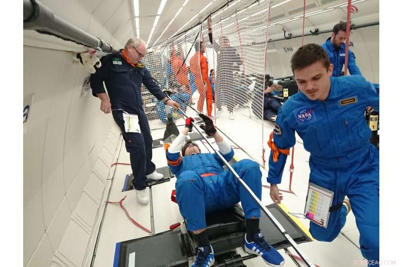 Novespace Microgravity Experiment Turns Astronauts into Zero‑G Spider‑Man