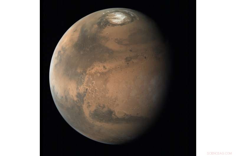 New Martian Ice Discovery Sheds Light on Red Planet’s History