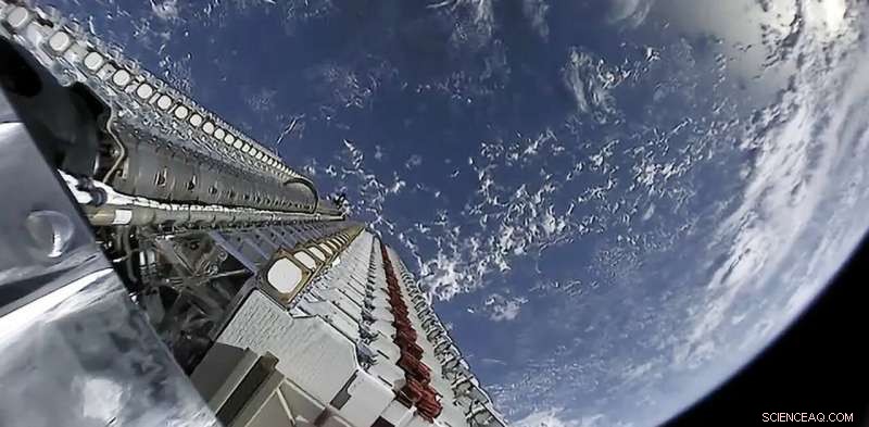 Elon Musk’s Starlink Satellites Illuminate the Night, Sparking Global Interest