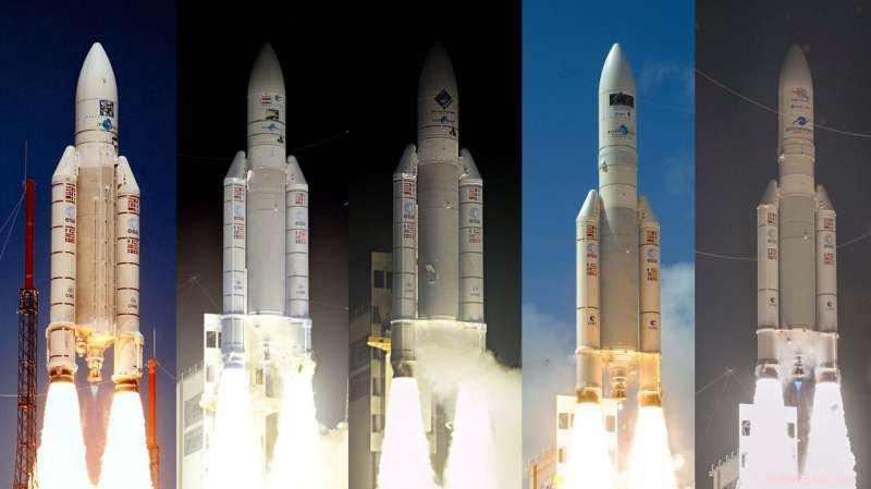Ariane 5: Milestones of Science Missions From Launch to Discovery
