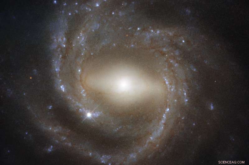 New Hubble Image Reveals Stunning Barred Spiral Galaxy NGC 7773