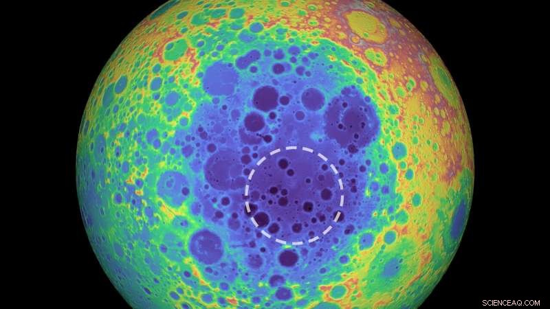 NASA Discovers Mysterious Mass Anomaly Beneath the Moon’s South Pole-Aitken Basin