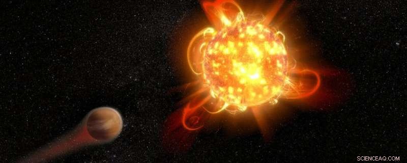 Rare Stellar Superflares May One Day Endanger Earth