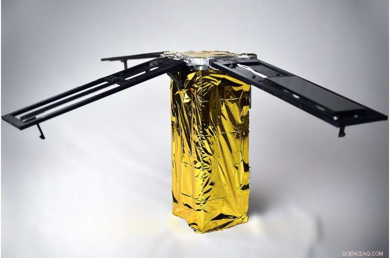 Shape Memory Alloy Enables Energy‑Efficient CubeSat Solar Panel Control