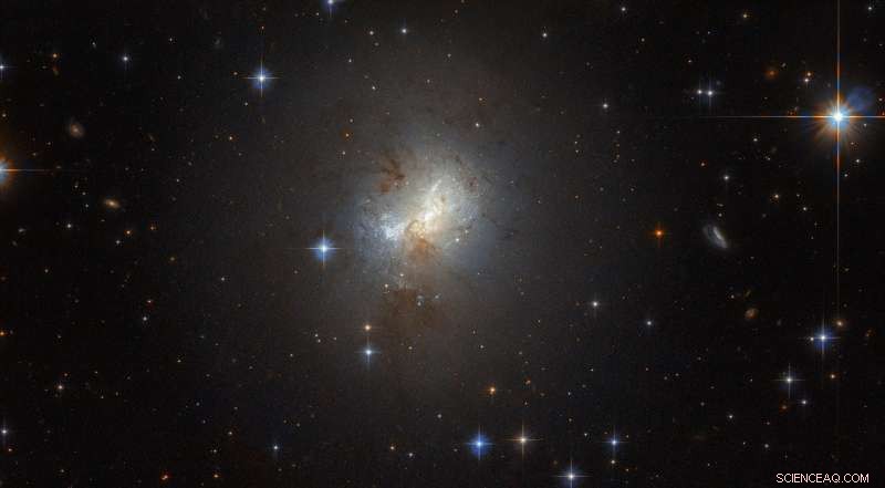 Hubble Discovers Tiny Galaxy with Remarkable Star-Formation Power