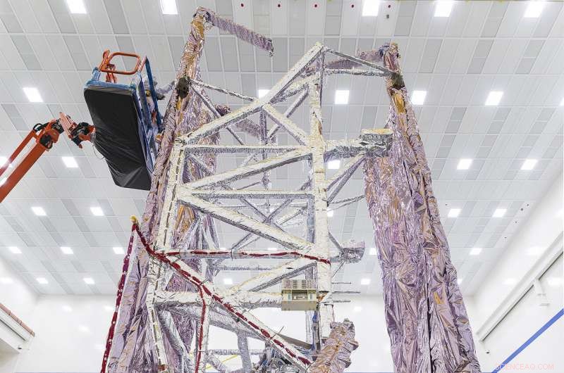 NASA s Webb Telescope Sunshield Completes Rocket Fitting and Advanced Testing