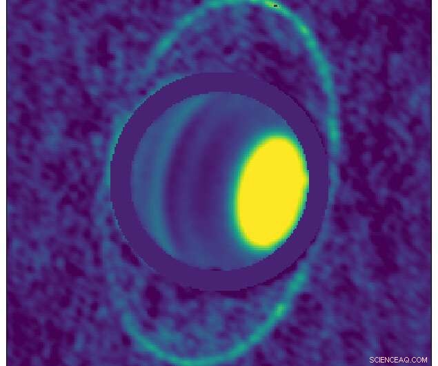 Scientists Detect Warm Thermal Glow of Uranus Rings
