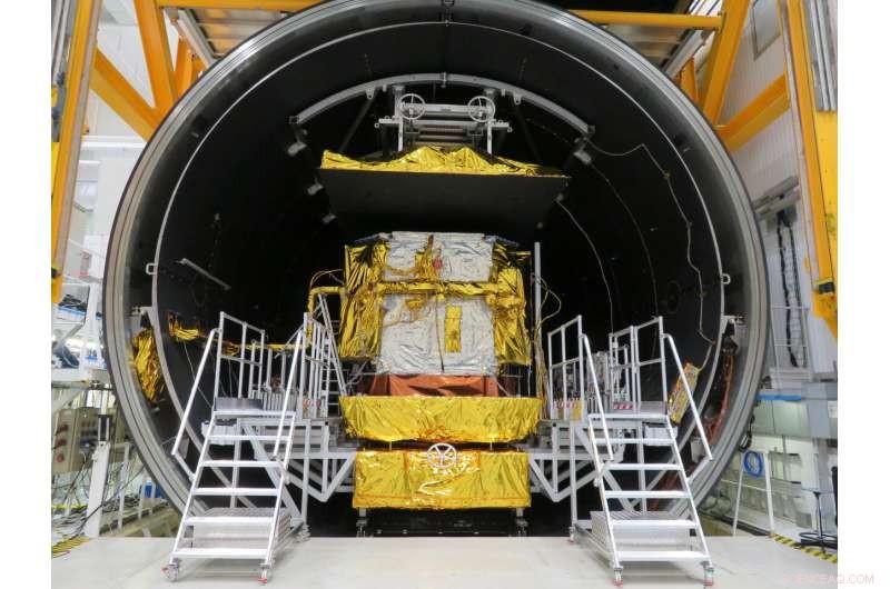 Spacebus Neo Satellite Completes Thermal Vacuum Test, Prepares for Launch