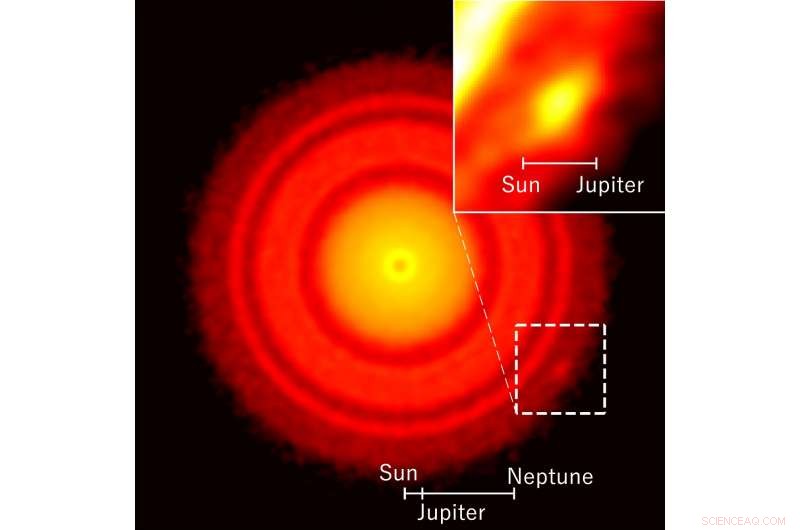 ALMA Detects Planet‑Forming Dust Clump Around Nearby Young Star TW Hydrae