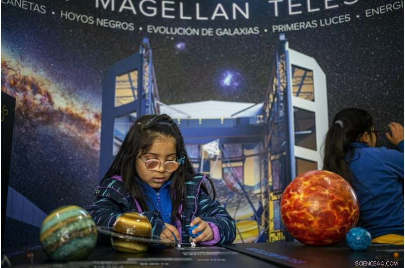 NASA Tools Bring Solar Eclipse Experience to Blind Children in Chile