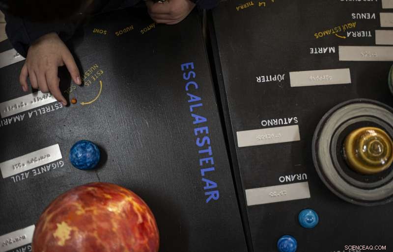 NASA Tools Bring Solar Eclipse Experience to Blind Children in Chile