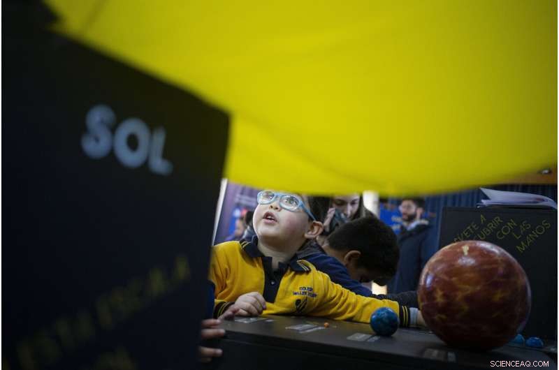 NASA Tools Bring Solar Eclipse Experience to Blind Children in Chile