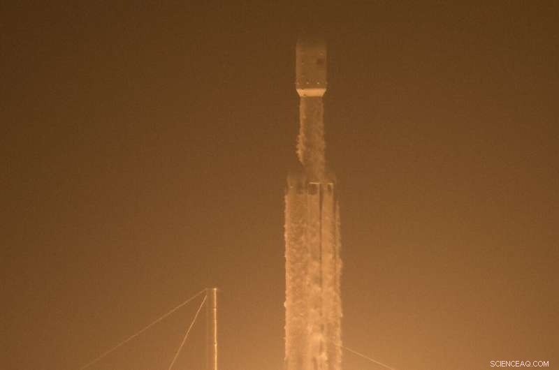 COSMIC-2 Satellite Constellation Launches on SpaceX Falcon Heavy