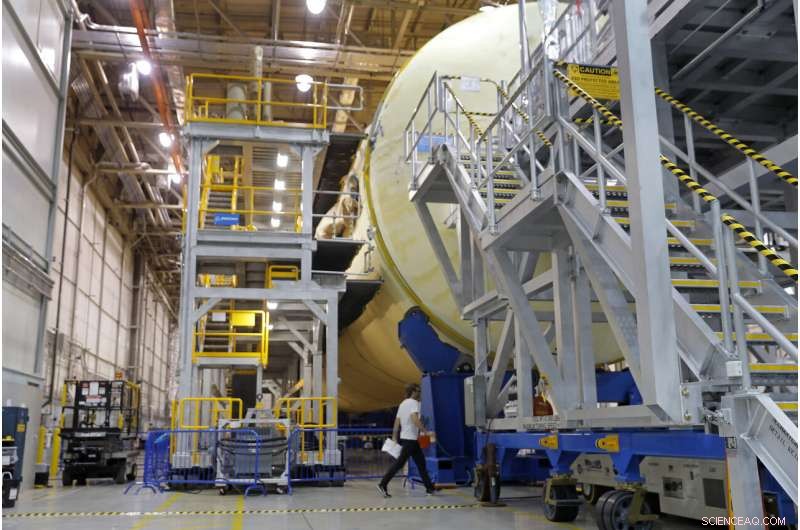 NASA Accelerates Space Launch System Development for Future Moon Missions