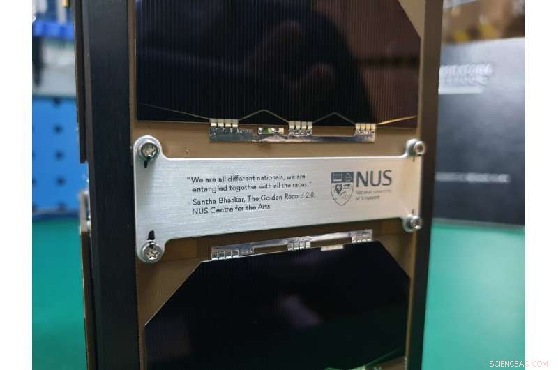 Singapore’s NUS Quantum Satellite Blends Art & Cutting-Edge Science