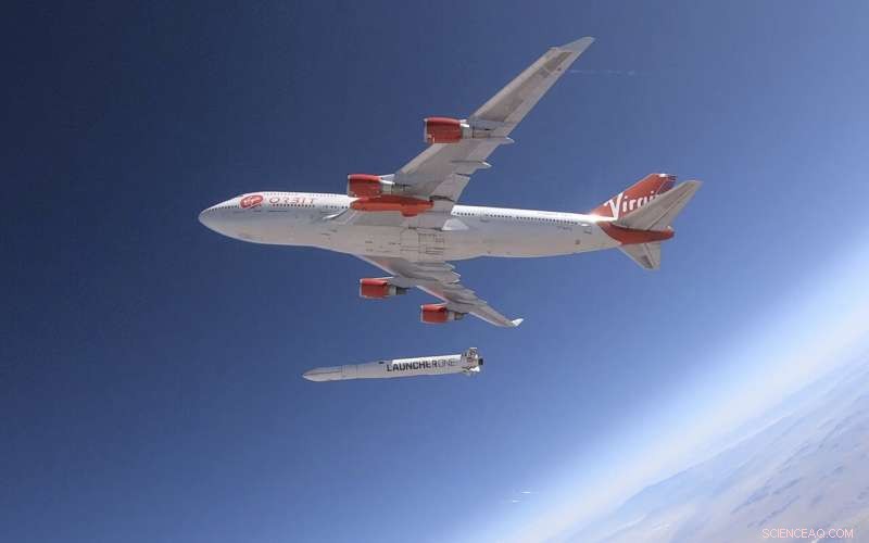 Virgin Orbit Successfully Conducts Air-Launch Drop Test from Boeing 747