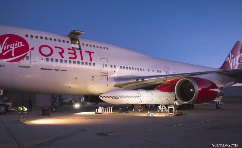 Virgin Orbit Successfully Conducts Air-Launch Drop Test from Boeing 747