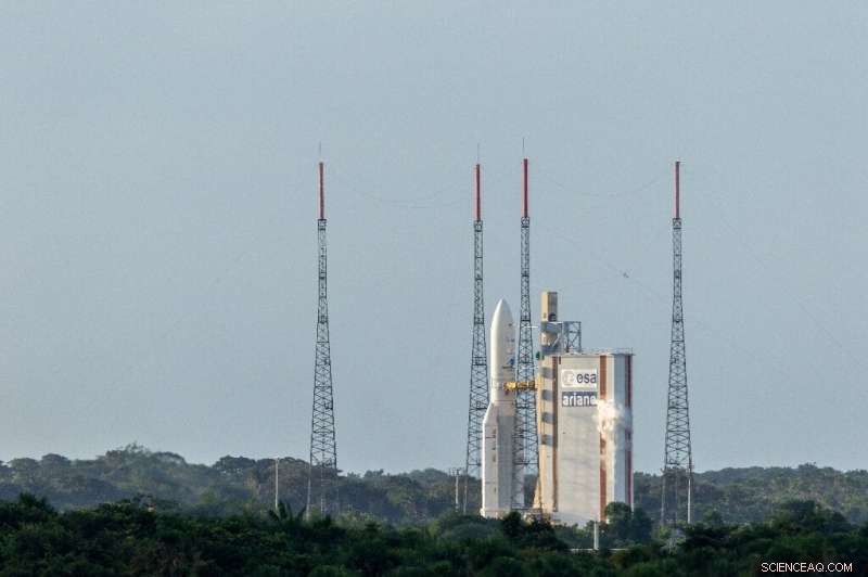 Vega Rocket Mission Aborts Minutes After Takeoff from French Guiana