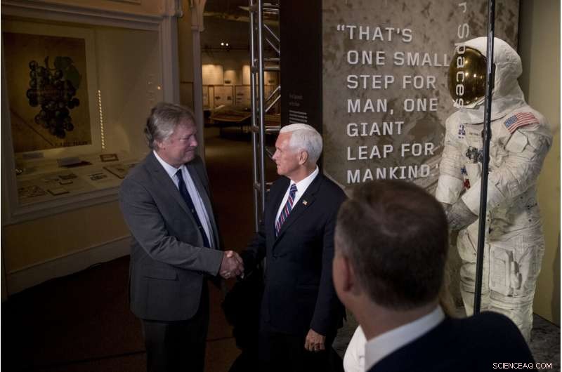 Apollo 11 Astronaut Michael Collins Returns to Launch Pad 50 Years Later