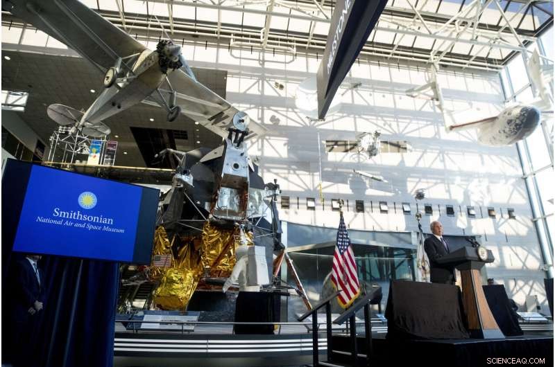 Apollo 11 Astronaut Michael Collins Returns to Launch Pad 50 Years Later