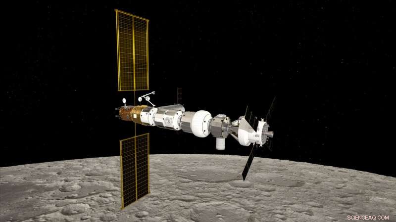 Halo Orbit Selected for Humanity s First Lunar Outpost