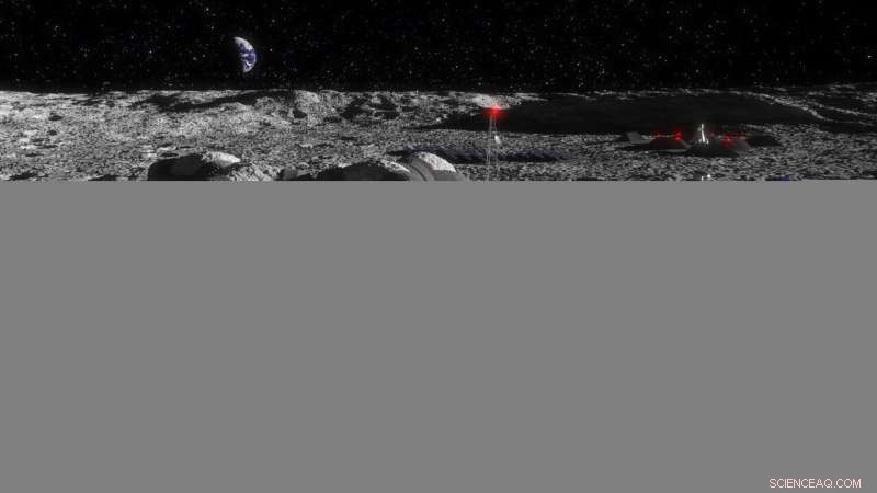 Harnessing Lunar Regolith for Sustainable Energy on Future Moon Bases