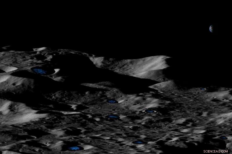 New Research Reveals Significant Lunar Water Ice Deposits