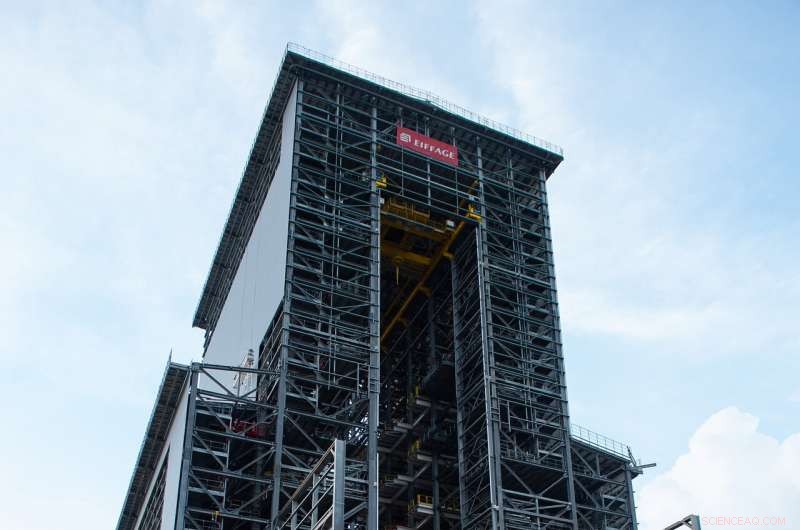 Ariane 6 Mobile Gantry Completes Historic 97m Rollout Test
