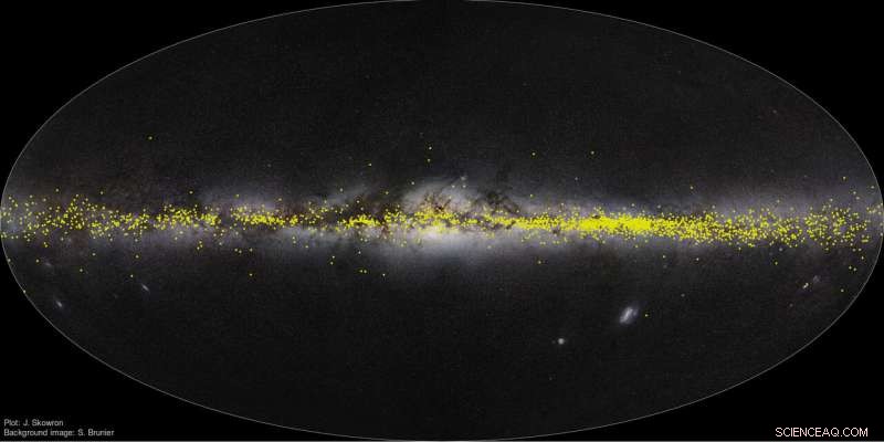3‑D Milky Way Model Highlights Star‑Forming Episodes via Cepheid Data