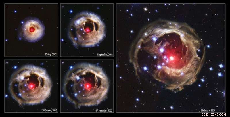 Light Echoes: How Reflected Light Reveals Distant Past Events