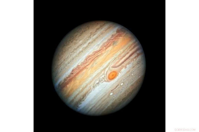 Hubble Captures New Detailed Portrait of Jupiter’s Great Red Spot