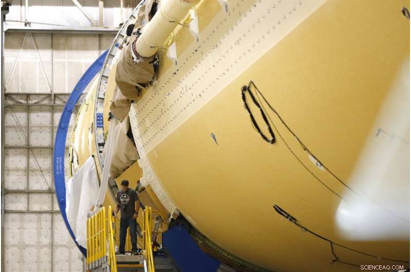 NASA Administrator Jim Bridenstine Confirms 90% Completion of Space Launch System for Artemis 1