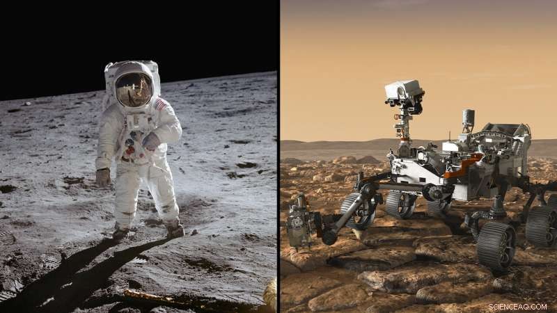 From the Moon to Mars: How Apollo 11 Samples and Mars 2020 Drive Space Science