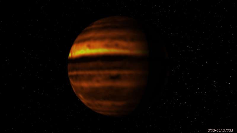 Jupiter’s Storms Disrupt Its Colorful Atmospheric Belts