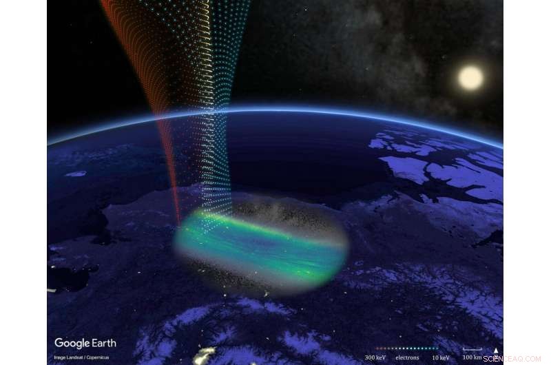 Auroral Streaks Reveal Key Insights into Earth s Radiation Environment